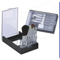 Promotional 5 Pieces Flip Mirror & Brush Set